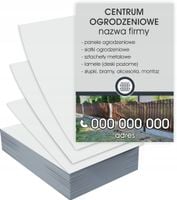 Ulotki A5 reklamowe firmowe OGRODZENIA SŁUPKI GOTOWY PROJEKT GRATIS 1000szt