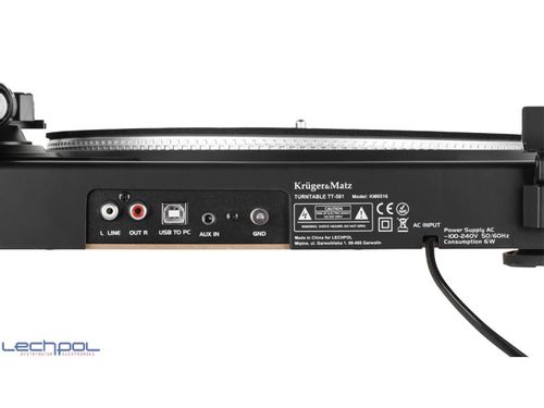 KM0516 Gramofon Kruger&Matz model TT-501 na Arena.pl