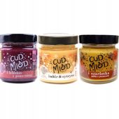 Bartnik Cud Miód Zestaw 3 smaków 250 g x 3 sztuki