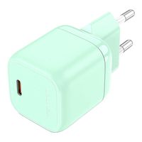 Ładowarka Vention GaN 30W USB-C Szybkie Ładowanie DO Telefonu Zielona