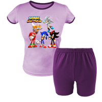 Krótka Piżama dziecięca Sonic - Szybki jak błyskawica
