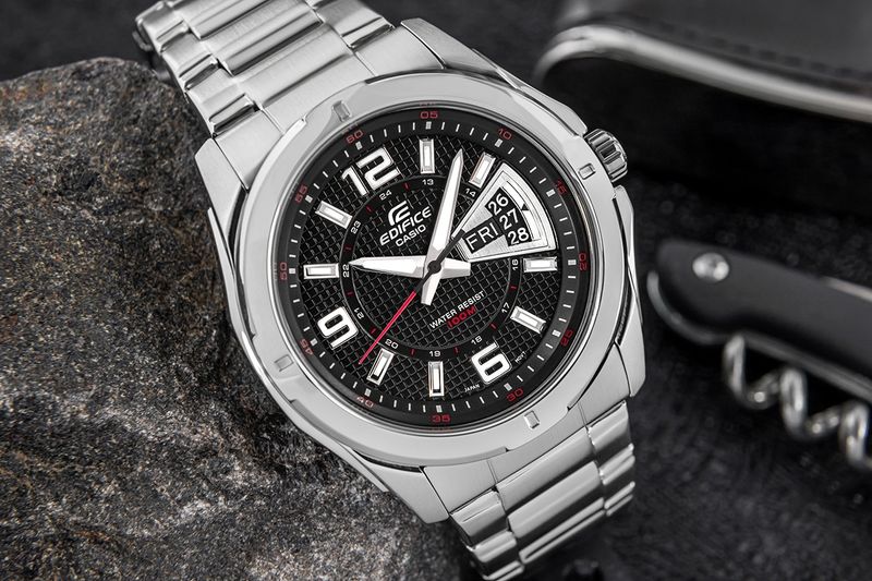 Zegarek Męski CASIO EDIFICE EF-129D-1AVEF + BOX zdjęcie 4