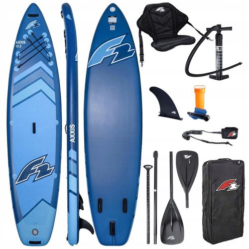 Deska pompowana SUP F2 Axxis 12'2" Navy Blue Combo Wiosło 2w1 Siedzisko na Arena.pl