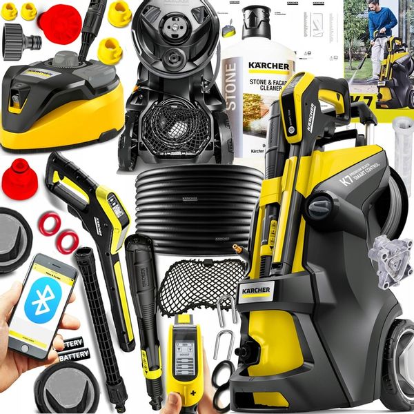 NAJMOCNIEJSZA MYJKA CIŚNIENIOWA KARCHER K7 SMART T-RACER 180BAR ZWIJACZ XL zdjęcie 1