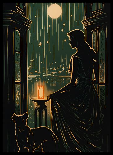 Plakat 39,5x55cm Nocne Szeptanie na Arena.pl