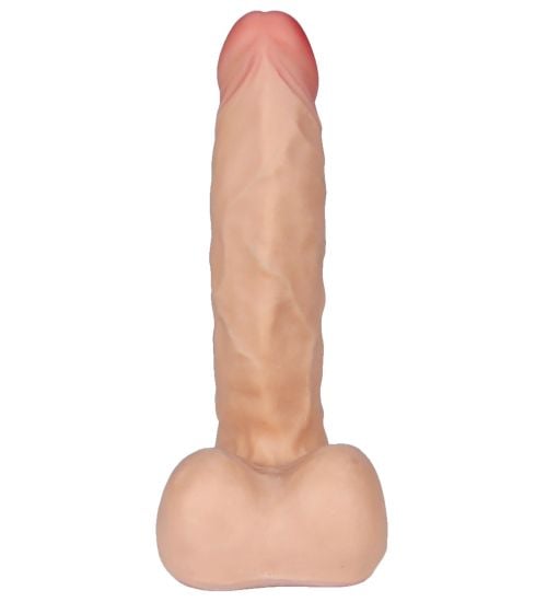 Duże wibrujące dildo na przyssawce zdjęcie 4