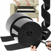 RZEP TAŚMA ROLKA KLEJEM SAMOPRZYLEPNA MOCNA 50MM MOCNY RZEP DO CIĘCIA 4.57M