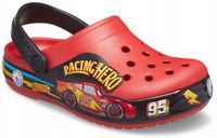 Dziecięce Chodaki Buty Crocs Clog Cars Zygzak 23,5