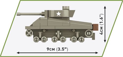 Klocki Historical Collection M4A3 Sherman na Arena.pl