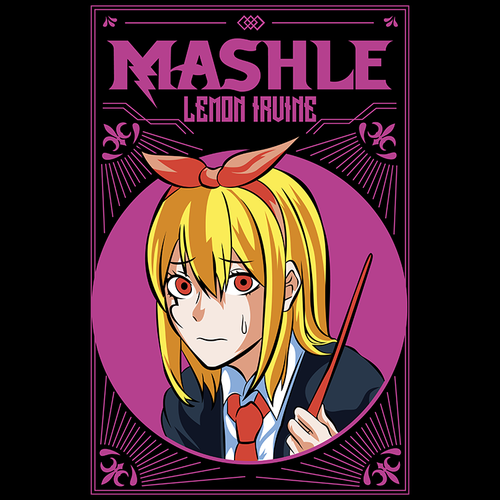 Koszulka Czarna - MASHLE - WYBIERZ KOLOR KOSZULKI I FASON Męska 3XL na Arena.pl