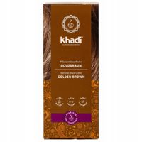 Farba do włosów Naturalna Henna Złoty brąz Khadi Golden brown 100g