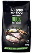 JOHN DOG PREMIUM sucha karma dla psa KACZKA Z KRÓLIKIEM 12 kg