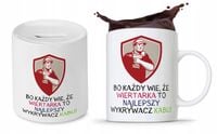 Zestaw Dla Budowlańca Fachowca Kubek + Skarbonka Z Nadrukiem Ze Zdjęciem