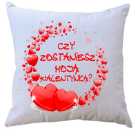 Poduszka na Walentynki