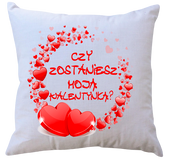 Poduszka na Walentynki