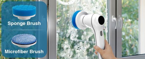 7IN1 WIRELESS ELECTRIC ROTARY MOP CLEANING BRUSH STRONG na Arena.pl
