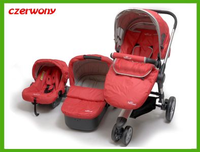 TINY WORLD NIEBIESKI SPACERÓWKA GONDOLA FOTEL Ea zdjęcie 15