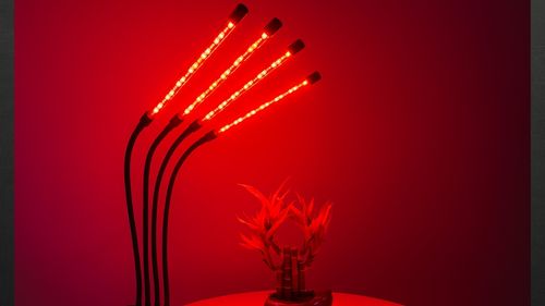 Lampa do uprawy roślin wzrostu 4x panel timer do oświetlenia pilot led 15w na Arena.pl