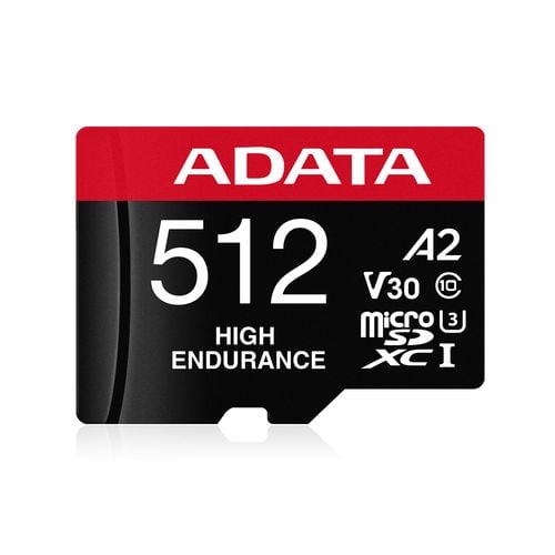 Karta microSD ADATA 512GB microSDXC HIGH Endurance UHS-I U3 V30S na Arena.pl