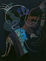 Reprodukcje obrazów White line - Wassily Kandinsky Rozmiar - 80x60