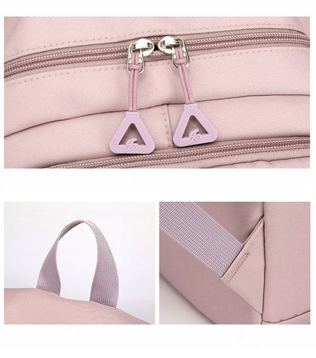 Plecak szkolny różowy (D072) zdjęcie 4