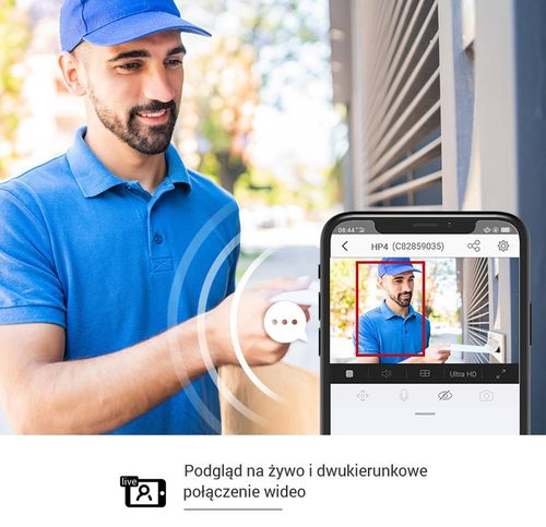 Bezprzewodowy wizjer do drzwi Ezviz HP2 CS-HP2 (2MP) na Arena.pl