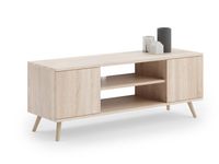 Szafka RTV 155 cm skandynawska dąb sonoma