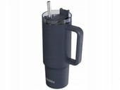 Stream - Kubek termiczny ze stali nierdzewnej 950 ml ze słomką (Graphite)