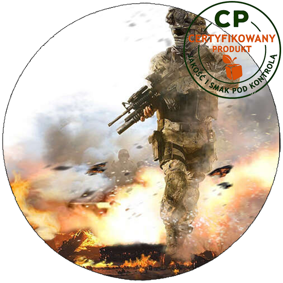 Opłatek na tort Armia Wojsko zdjęcie 1