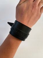 Opaska na nadgarstek skórzana