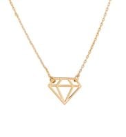 celebrytka z zawieszką diament (c14243au)