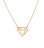 celebrytka z zawieszką diament (c14243au)