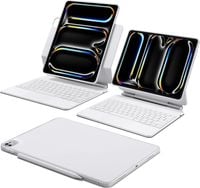 Etui z klawiaturą do iPad Pro 13 (2024) ESR 6В023 360 biały QWERTZ