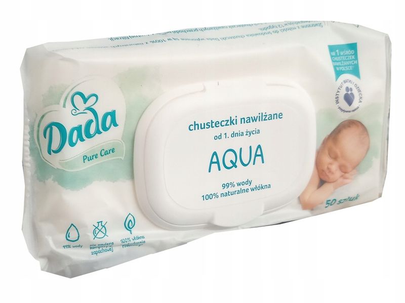 Chusteczki nawilżane Dada Pure Care Aqua zdjęcie 1