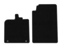 Dywaniki welurowe BASIC Smart Fortwo II 2007-2014 czarne