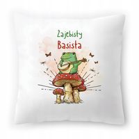 Poduszka Dla Basisty Na Urodziny Imieniny Prezent Z Nadrukiem Ze Zdjęciem
