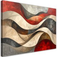 Obraz do salonu sypialni biura loftu, Abstrakcja linie 100x70