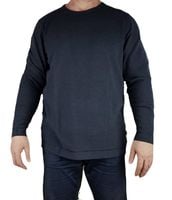 Męski Longsleeve Hugo Boss Tempest Slim 50472309 szaro-granatowy - 4XL