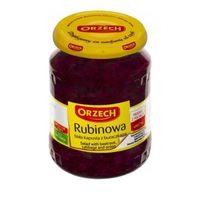 Orzech Sałatka Rubinowa biała kapusta z buraczkami 670g