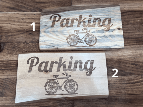 Drewniana tablica szyld PARKING na Arena.pl