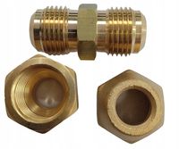 Złączka 1/4" SAE z narzutkami