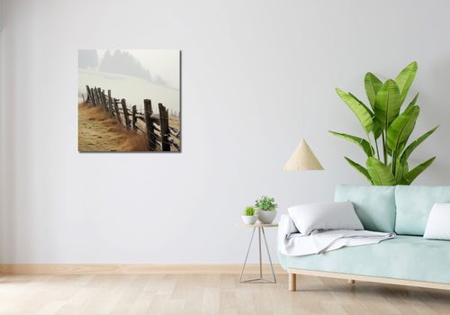 Obraz 70x70cm Spowity Mgłą na Arena.pl