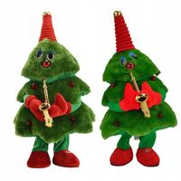 TAŃCZĄCA CHOINKA GRAJĄCA ŚWIĄTECZNE MELODIE POWTARZAJĄCA SŁOWA 8 MELODII