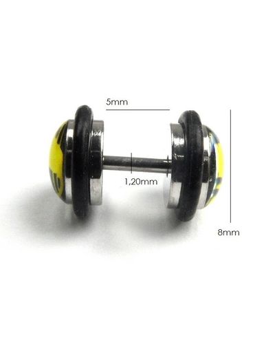 Męski fake plug piercing Estilo Sabroso Es01190 na Arena.pl