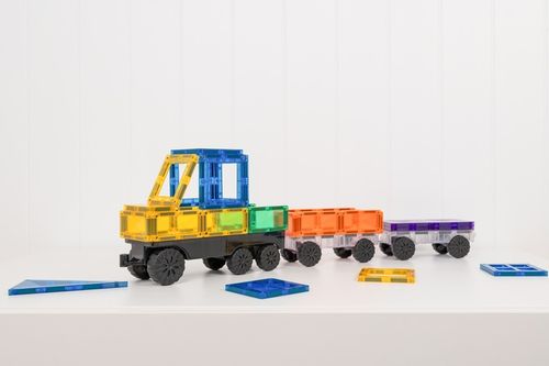 Connetix: klocki magnetyczne pociąg Transport Pack 50 el na Arena.pl