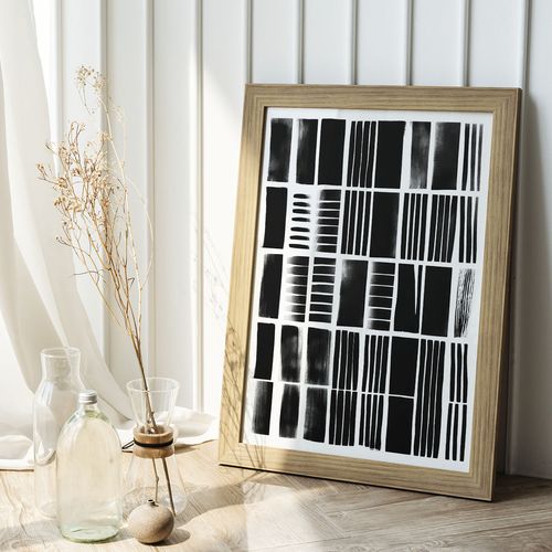 Plakat czarno biały plakat 30x40 cm na Arena.pl