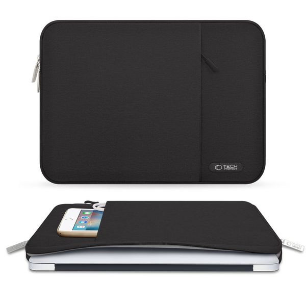TECH-PROTECT SLEEVY LAPTOP 13-14 BLACK zdjęcie 6