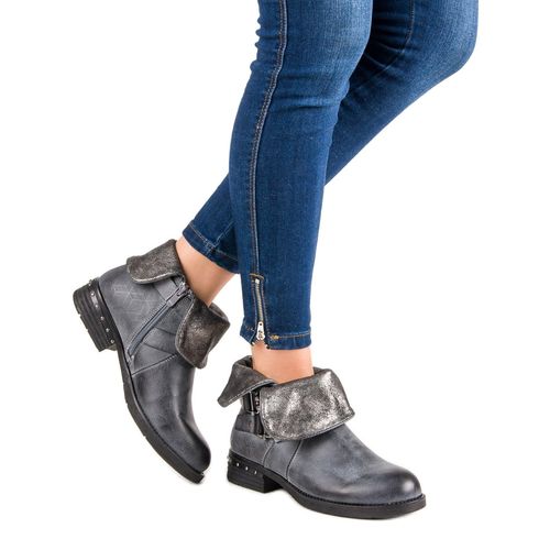 Niebieskie Botki Workery r.39 na Arena.pl