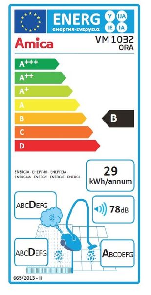 ODKURZACZ WORKOWY AMICA VM1032 zdjęcie 5