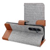 Kabura JEANS Book do XIAOMI Redmi Note 14 5G szary